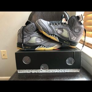 Jordan 5 Retro Off-White Black